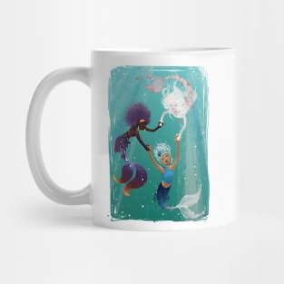 Three Mermaids Mug